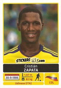Sticker Cristian Zapata - Copa América. Argentina 2011 n. 53 - Panini