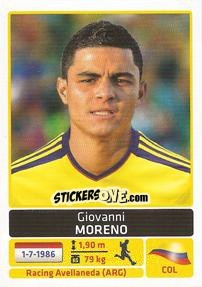 Sticker Giovanni Moreno - Copa América. Argentina 2011 - Panini