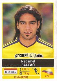 Cromo Radamel Falcao - Copa América. Argentina 2011 - Panini