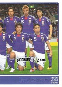 Figurina Japao squad - Copa América. Argentina 2011 - Panini