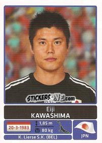 Cromo Eiji Kawashima - Copa América. Argentina 2011 - Panini