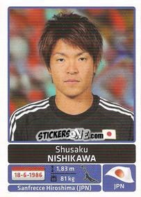 Cromo Shusaku Nishikawa - Copa América. Argentina 2011 - Panini