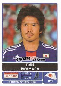 Cromo Daiki Iwamasa - Copa América. Argentina 2011 - Panini