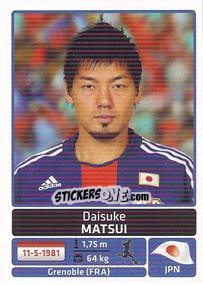 Sticker Daisuke Matsui - Copa América. Argentina 2011 - Panini