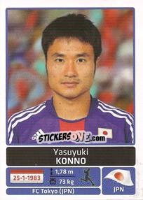 Sticker Yasuyuki Konno - Copa América. Argentina 2011 - Panini