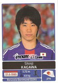 Sticker Shinji Kagawa - Copa América. Argentina 2011 n. 85 - Panini