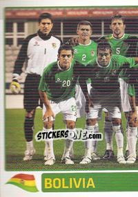 Sticker Bolivia squad - Copa América. Argentina 2011 - Panini