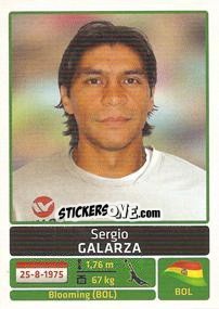 Sticker Sergio Galarza - Copa América. Argentina 2011 - Panini