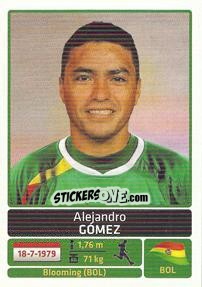 Cromo Alejandro Gomez - Copa América. Argentina 2011 - Panini