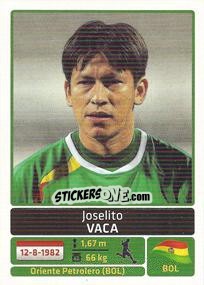 Sticker Joselito Vaca - Copa América. Argentina 2011 - Panini