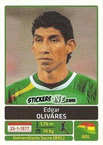 Sticker Edgar Olivares - Copa América. Argentina 2011 - Panini