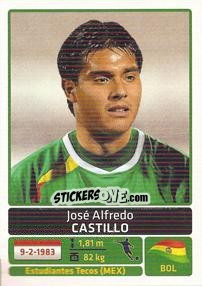 Sticker Jose Alfredo Castillo - Copa América. Argentina 2011 - Panini