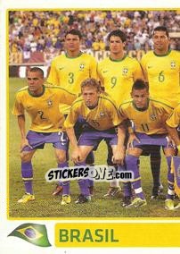 Sticker Brasil squad - Copa América. Argentina 2011 n. 112 - Panini