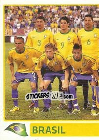 Sticker Brasil squad