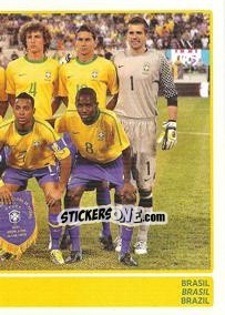 Sticker Brasil squad - Copa América. Argentina 2011 - Panini