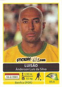 Sticker Luisao - Copa América. Argentina 2011 - Panini