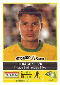 Sticker Thiago Silva - Copa América. Argentina 2011 - Panini