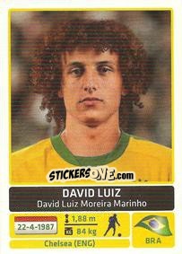 Sticker David Luiz - Copa América. Argentina 2011 n. 122 - Panini
