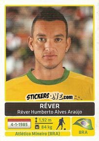 Cromo Rever - Copa América. Argentina 2011 - Panini