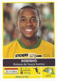 Sticker Robinho - Copa América. Argentina 2011 - Panini