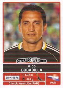 Cromo Aldo Bobadilla - Copa América. Argentina 2011 - Panini