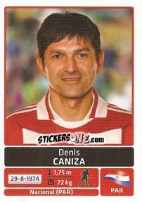 Cromo Denis Caniza - Copa América. Argentina 2011 - Panini