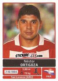 Sticker Nestor Ortigoza - Copa América. Argentina 2011 - Panini