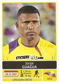 Sticker Jorge Guagua - Copa América. Argentina 2011 - Panini