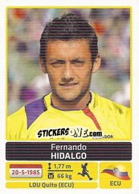 Sticker Fernando Hidalgo - Copa América. Argentina 2011 n. 170 - Panini