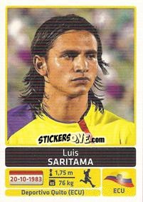 Figurina Luis Saritama - Copa América. Argentina 2011 - Panini