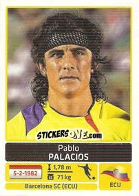 Cromo Pablo Palacios - Copa América. Argentina 2011 - Panini