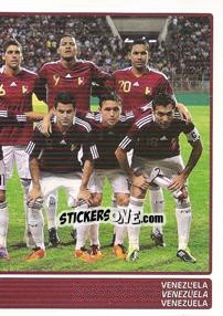 Figurina Venezuela squad - Copa América. Argentina 2011 - Panini