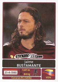 Cromo Jaime Bustamante - Copa América. Argentina 2011 - Panini