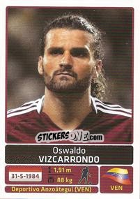 Sticker Oswaldo Vizcarrondo - Copa América. Argentina 2011 - Panini