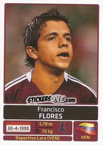 Sticker Francisco Flores - Copa América. Argentina 2011 - Panini