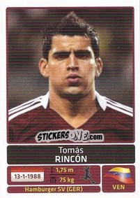 Figurina Tomas Rincon - Copa América. Argentina 2011 - Panini