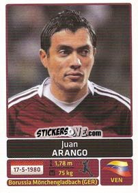 Cromo Juan Arango - Copa América. Argentina 2011 - Panini