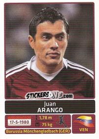 Figurina Juan Arango - Copa América. Argentina 2011 - Panini