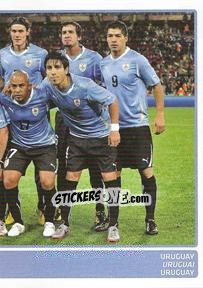 Figurina Uruguai squad - Copa América. Argentina 2011 - Panini
