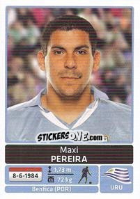 Sticker Maxi Pereira - Copa América. Argentina 2011 n. 213 - Panini