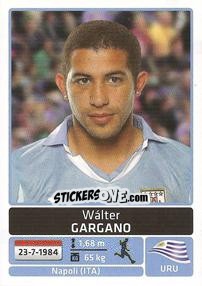 Figurina Walter Gargano - Copa América. Argentina 2011 - Panini