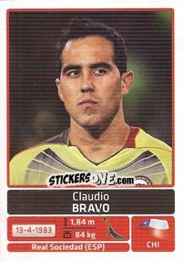 Sticker Claudio Bravo - Copa América. Argentina 2011 - Panini