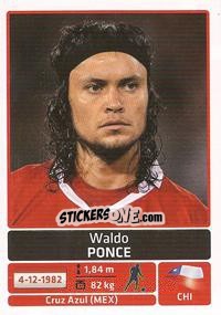 Sticker Waldo Ponce - Copa América. Argentina 2011 - Panini
