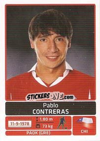 Sticker Pablo Contreras - Copa América. Argentina 2011 - Panini