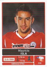 Sticker Mauricio Isla - Copa América. Argentina 2011 - Panini