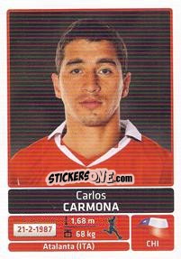 Cromo Carlos Carmona - Copa América. Argentina 2011 - Panini