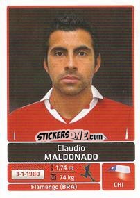 Cromo Claudio Maldonado - Copa América. Argentina 2011 - Panini
