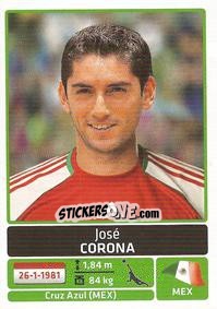 Sticker Jose Corona - Copa América. Argentina 2011 - Panini