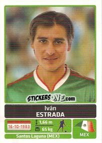 Cromo Ivan Estrada - Copa América. Argentina 2011 - Panini