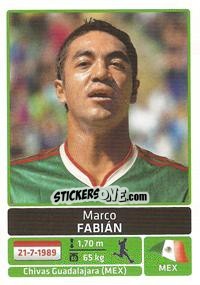 Sticker Marco Fabian - Copa América. Argentina 2011 - Panini